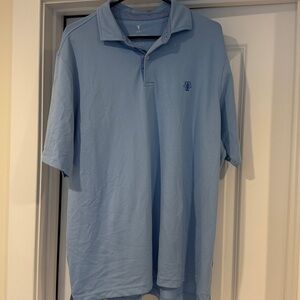 Fairway and Green Light Blue Golf Polo Shirt